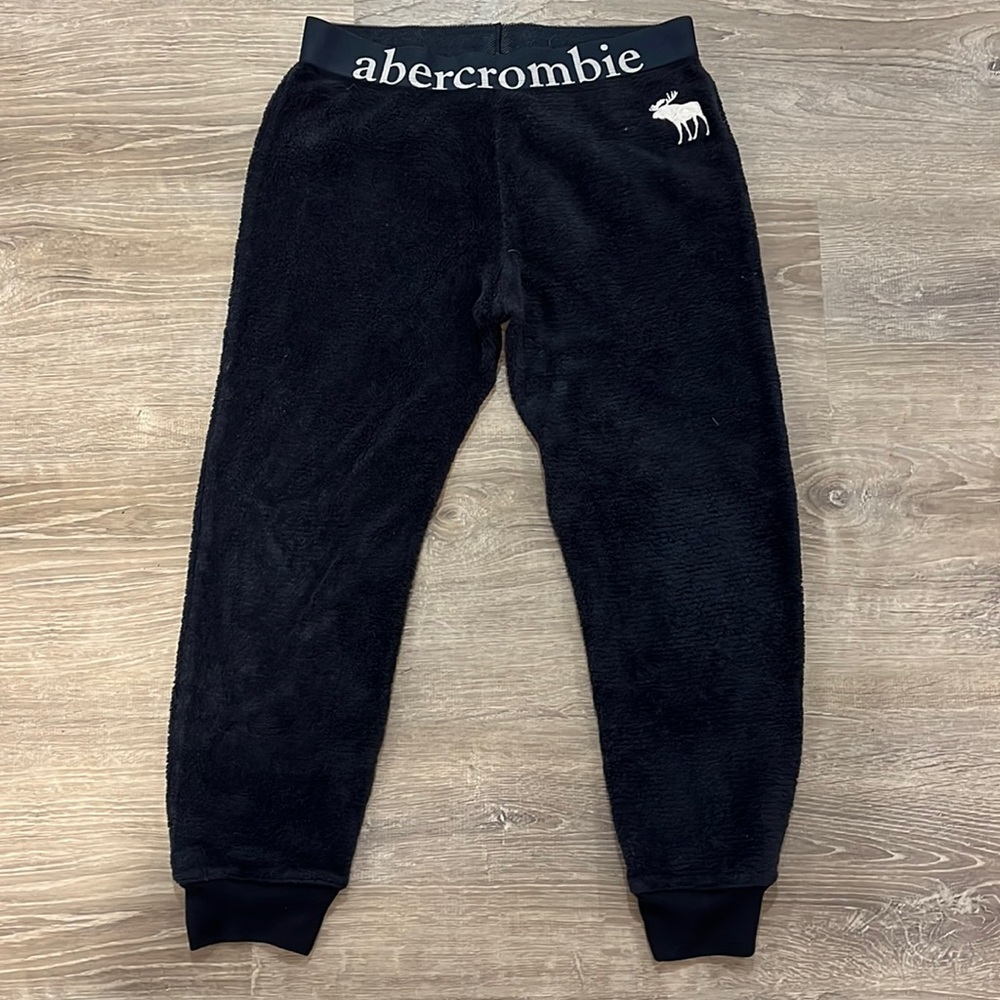 Abercrombie Kids Unisex Fleece Jogger Pajama Pants